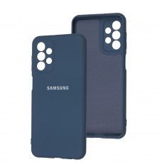 Чехол для Samsung Galaxy A23 Full camera синий/navy blue