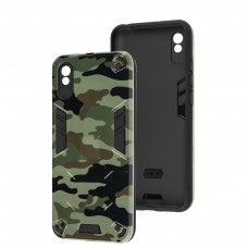 Чехол для Xiaomi Redmi 9A Military armor camouflage dark green