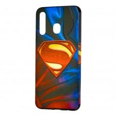Чехол для Samsung Galaxy A20 / A30 print 3D "Супермен"