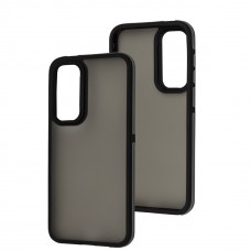 Чохол для Samsung Galaxy A55 5G Shield Dual Color чорний / сірий