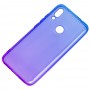 Чехол для Xiaomi Redmi 7 Gradient Design фиолетово-синий