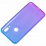 Чехол для Xiaomi Redmi 7 Gradient Design фиолетово-синий