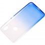 Чохол для Xiaomi Redmi 7 Gradient Design біло-блакитний