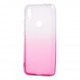 Чехол для Xiaomi Redmi 7 Gradient Design розово-белый