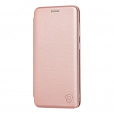 Чехол книжка Premium для Samsung Galaxy A50 / A50s / A30s розово-золотистый
