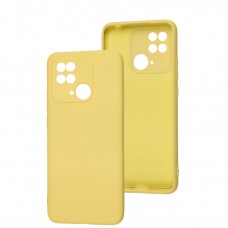Чехол для Xiaomi Redmi 10C Wave colorful yellow