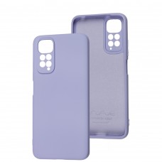 Чехол для Xiaomi Redmi Note 11 4G / Note 11S Wave colorful light purple