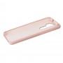 Чехол для Xiaomi Redmi Note 8 Pro Silky Soft Touch "розовый песок"
