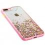 Чохол для iPhone 7 Plus / 8 Plus Glitter Bling рожевий