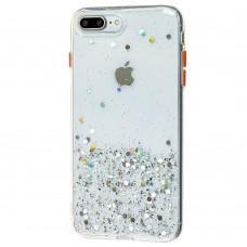 Чехол для iPhone 7 Plus / 8 Plus Glitter Bling прозрачный