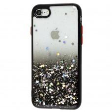 Чохол для iPhone 7/8 Glitter Bling чорний