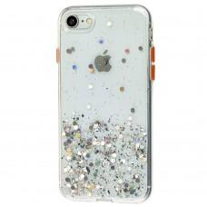 Чохол для iPhone 7/8 Glitter Bling прозорий