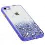 Чохол для iPhone 7 / 8 Glitter Bling бузковий