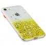 Чохол для iPhone 7/8 Glitter Bling жовтий
