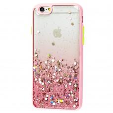Чехол для iPhone 6 / 6s Glitter Bling розовый