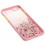 Чохол для iPhone 6/6s Glitter Bling рожевий