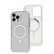 Чехол для iPhone 14 Pro Max MagSafe Spigen clear прозрачный