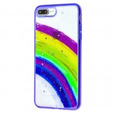 Чехол для iPhone 7 Plus / 8 Plus Colorful Rainbow фиолетовый