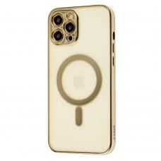 Чехол для iPhone 12 Pro Max MagSafe J-case золотистый