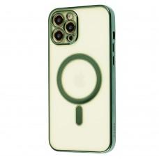 Чехол для iPhone 12 Pro Max MagSafe J-case темно-зеленый