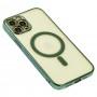 Чохол для iPhone 12 Pro Max MagSafe J-case темно-зелений