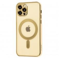 Чехол для iPhone 12 Pro MagSafe J-case золотистый