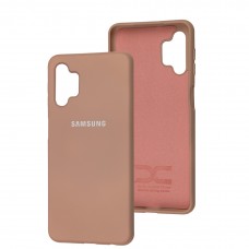 Чохол для Samsung Galaxy M52 (M526) Silicone Full рожевий / pink sand
