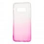 Чехол для Samsung Galaxy S10e (G970) Gradient Design розово-белый
