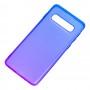Чехол для Samsung Galaxy S10+ (G975) Gradient Design фиолетово-синий