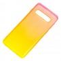Чохол для Samsung Galaxy S10 (G973) Gradient Design червоно-жовтий