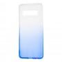 Чохол для Samsung Galaxy S10 (G973) Gradient Design біло-блакитний
