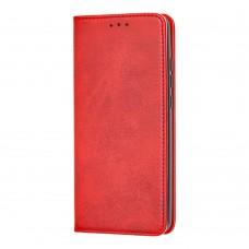 Чехол книжка для Xiaomi Mi 9T / Redmi K20 Black magnet красный