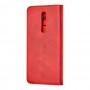 Чехол книжка для Xiaomi Mi 9T / Redmi K20 Black magnet красный