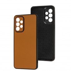 Чехол для Samsung Galaxy A33 5G Classic leather case orange