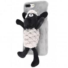 Чохол для iPhone 7 Plus / 8 Plus Soft Lamb ягня сірий
