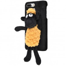 Чехол для iPhone 7 Plus / 8 Plus Soft Lamb ягненок черно-желтый