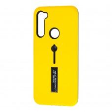 Чохол для Xiaomi Redmi Note 8 Kickstand жовтий