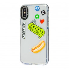 Чехол для iPhone X / Xs Tify hot dog