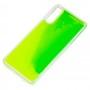 Чохол для Samsung Galaxy A50/A50s/A30s "рідкий пісок" зелений