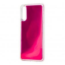 Чехол для Samsung Galaxy A50 / A50s / A30s "жидкий песок" бордовый