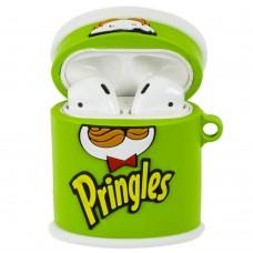Чехол для AirPods Pringles зеленый