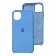 Чехол silicone для iPhone 11 Pro Max case azure blue