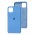 Чохол silicone для iPhone 11 Pro Max case azure blue