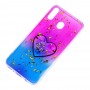 Чохол для Samsung Galaxy M20 (M205) Multi confetti рожевий "Серце"