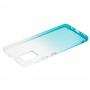Чохол Samsung Galaxy A51 (A515) Gradient Design біло-бірюзовий