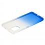 Чохол Samsung Galaxy A51 (A515) Gradient Design біло-блакитний