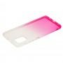 Чехол для Samsung Galaxy A51 (A515) Gradient Design бело-розовый