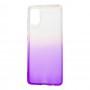 Чехол для Samsung Galaxy A51 (A515) Gradient Design бело-фиолетовый
