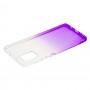 Чехол для Samsung Galaxy A51 (A515) Gradient Design бело-фиолетовый