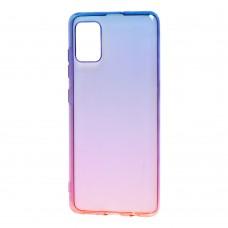 Чехол для Samsung Galaxy A51 (A515) Gradient Design розово-голубой
